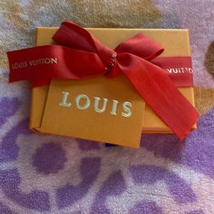 Authentic Louis Vuitton gift box and dust bag